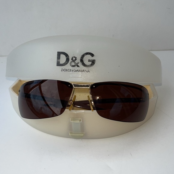 Authentic Vintage D&G Men’s Brown Sunglasses 🕶️ ~ D&G 2175 - Picture 16 of 16